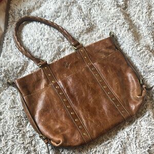 Patricia Nash Brown Leather Tote